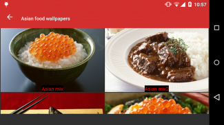 Asian Food wallpapers screenshot 2