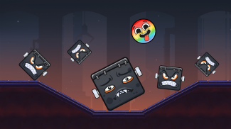 Rainbow Ball Adventure screenshot 2
