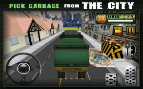 Ville Truck Garbage pilote screenshot 3