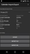 Calendar Import - Export (ics) screenshot 2