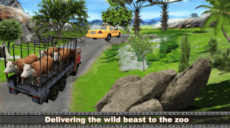 Peternakan hewan Transporter Truk Simulator 2017 screenshot 3