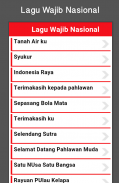 Lagu Wajib Nasional Indonesia screenshot 0