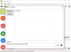 DesktopSMS Lite - SMS from PC screenshot 2