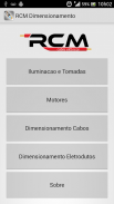 RCM Dimensionamento screenshot 0