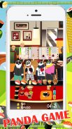 Chef Panda Sushi Make Game screenshot 2