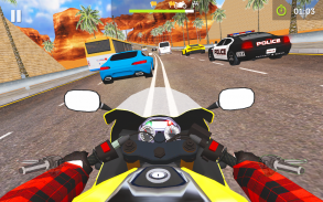 Moto Traffic Rider 3D Highway screenshot 1