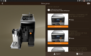 Saeco Avanti espresso machine screenshot 8