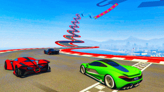 Mega Ramp Car Stun Games 3D screenshot 1