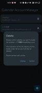 Calendar Account Delete Helper screenshot 2