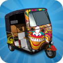 US Rickshaw Driver: Offroad Rickshaw Games 2018