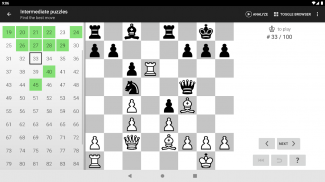 Problemas de ajedrez (puzzles) screenshot 13