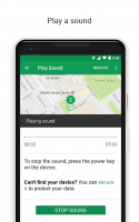 Google Find My Device Screen