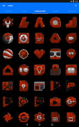 Red Orange Icon Pack Free screenshot 11