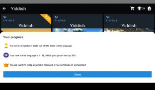 Yiddish Language Tests screenshot 6