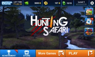 荒野狩獵 - Hunting Safari 3D screenshot 3