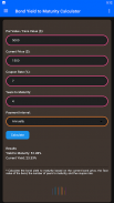 Yield to Maturity Calculator screenshot 4