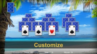 Pyramid Solitaire screenshot 1