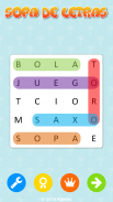 Word Search Games in Spanish screenshot 0