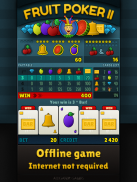 Fruit Poker II screenshot 6