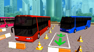 Mini Bus parking Mania 2018: City Bus Driving screenshot 1
