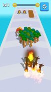 Saving Forest Runner 3D  - Trees Crowd Fun Race 🌳 screenshot 2