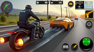 Police Moto Bike Chase Crime screenshot 2