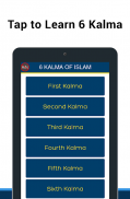 6 Kalma Islam screenshot 3