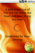 Tea Recipes screenshot 0