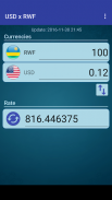 US Dollar to Rwanda Franc screenshot 2