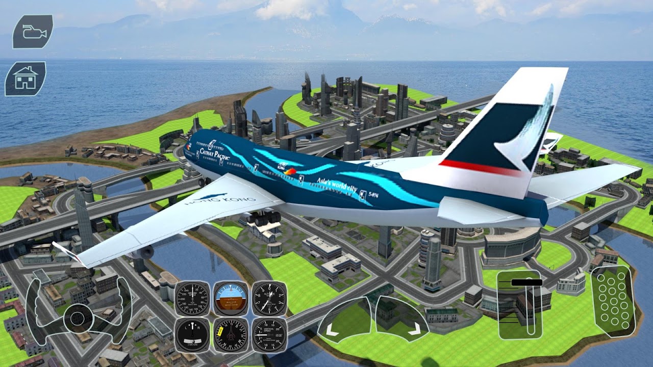 Take off Airplane Pilot Race Flight Simulator::Appstore for  Android