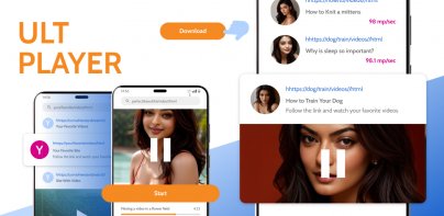 ULT PLAYER and DOWNLOADER