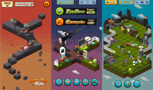 Cow Pig Run Tap: The Infinite Running Adventure screenshot 1