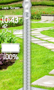 Garden Zipper Lock Screen screenshot 3