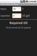 Gas/Oil Mix screenshot 0