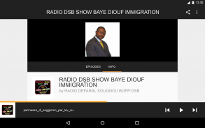 RADIO DSB SHOW BAYE DIOUF screenshot 2