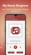 My Name Ringtone Maker screenshot 1