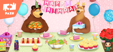 Masha and The Bear Birthday screenshot 3