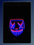 LED Purge Mask Wallpaper 4K screenshot 6