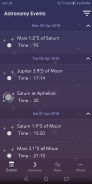 Astronomy Events with Push screenshot 0