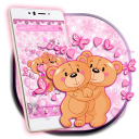 Cute Teddy Bear Tema Icon