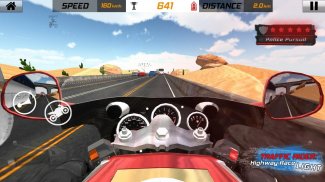 Traffic Rider: Highway Race Light screenshot 0