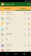 Ingredienti e Ricette - QChef screenshot 4