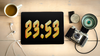 Fullscreen Digital Clock screenshot 2