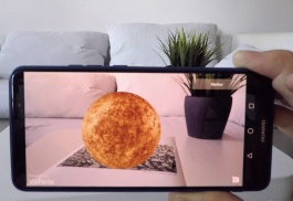 Planets 3D Augmented Reality screenshot 2