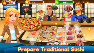 Chef cuisine cuisinier  Restaurant Jeux de cuisine screenshot 0