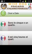 Frases italiano francés screenshot 2