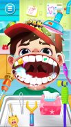 सर्जरी ब्रेसिज़ के साथ पागल दंत चिकित्सक खेल screenshot 3