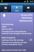 Lunar calendar Dara-Lite screenshot 0