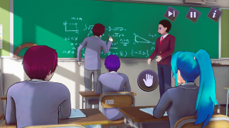 Anime High School Boy Life 3D screenshot 3