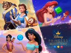 Disney Princess Gemme e Magie: avventura match-3 screenshot 5